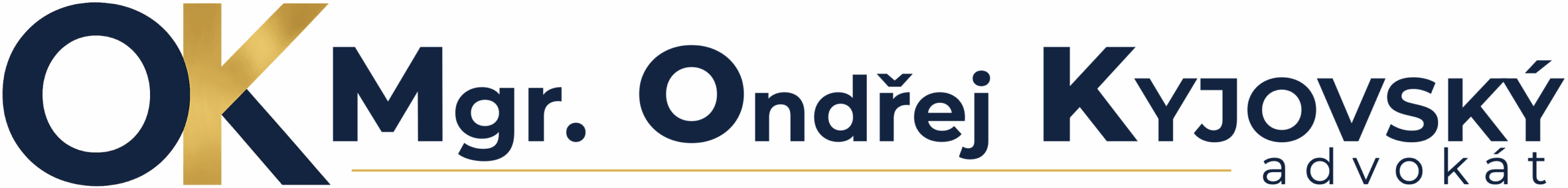Logo advokátní kanceláře Mgr. Ondřej Kyjovský